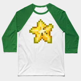 Starfruit Pixel Baseball T-Shirt